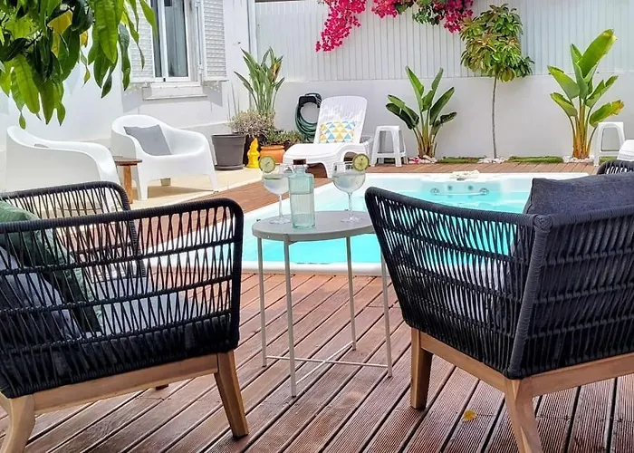 Vila Casa Da Alegria, Um Relaxante Paraiso Na Praia, A 30 Mins De Lisboa! *